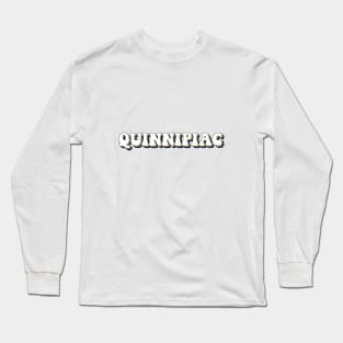 Quinnipiac lettering Long Sleeve T-Shirt